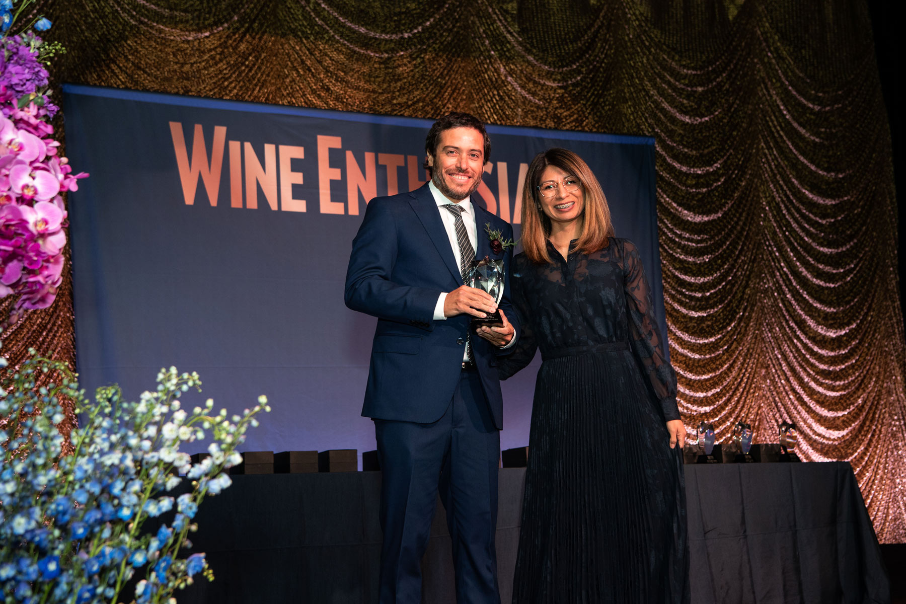 Sebastián Zuccardi and Jesica Vargas